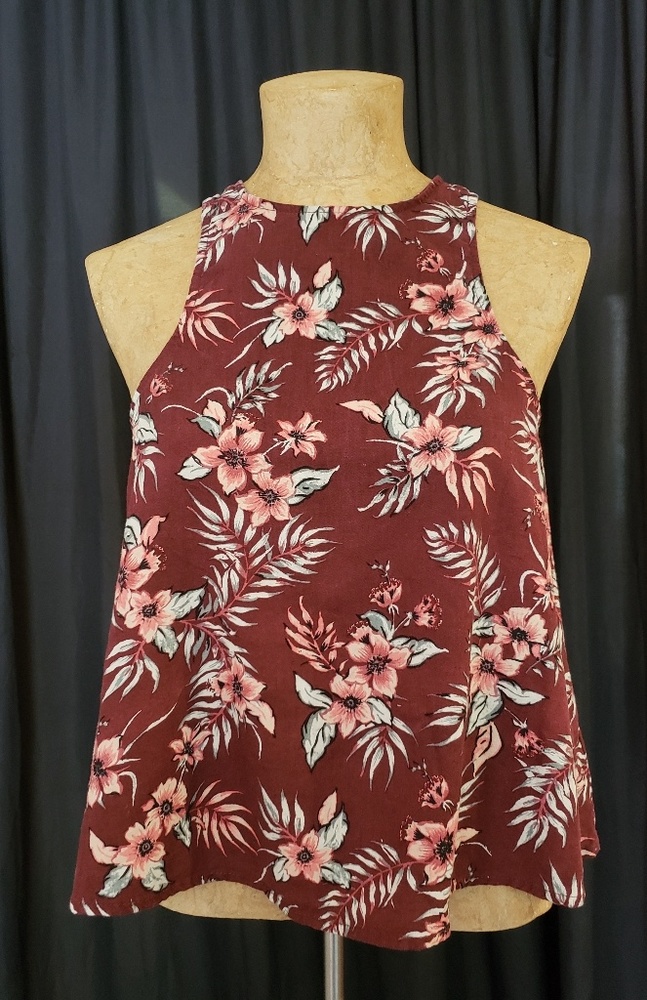 BDG Kuta Racerback Zipper Tank